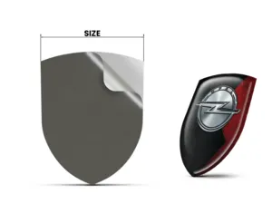 Opel Waterproof Sticker Label Durable Limited Universal
